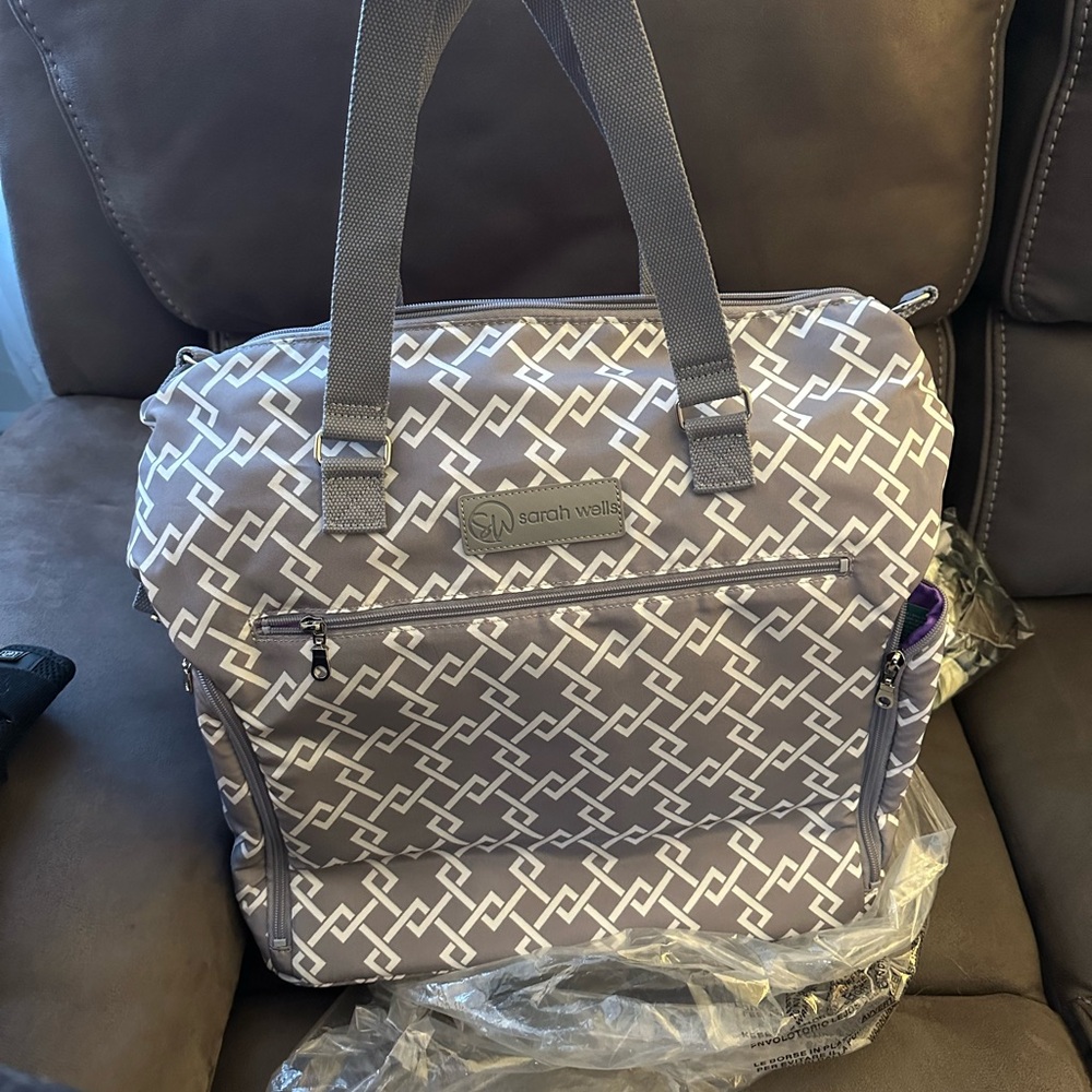 Bag- breast pump Sarah Wells Lizzy   - Insulated Cooler Pocket (Grey)